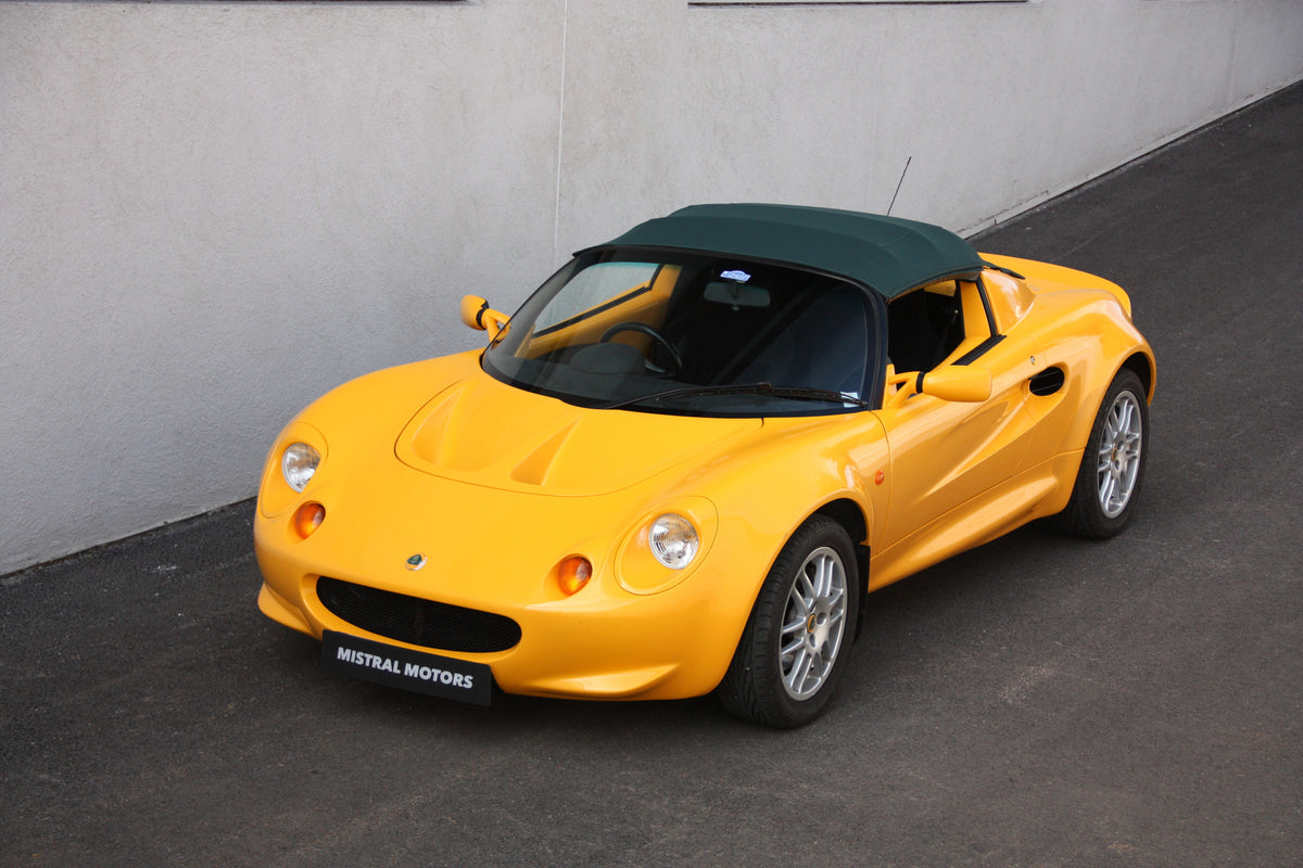 Lotus Elise S1 Mustard Yellow RHD / 31.900€