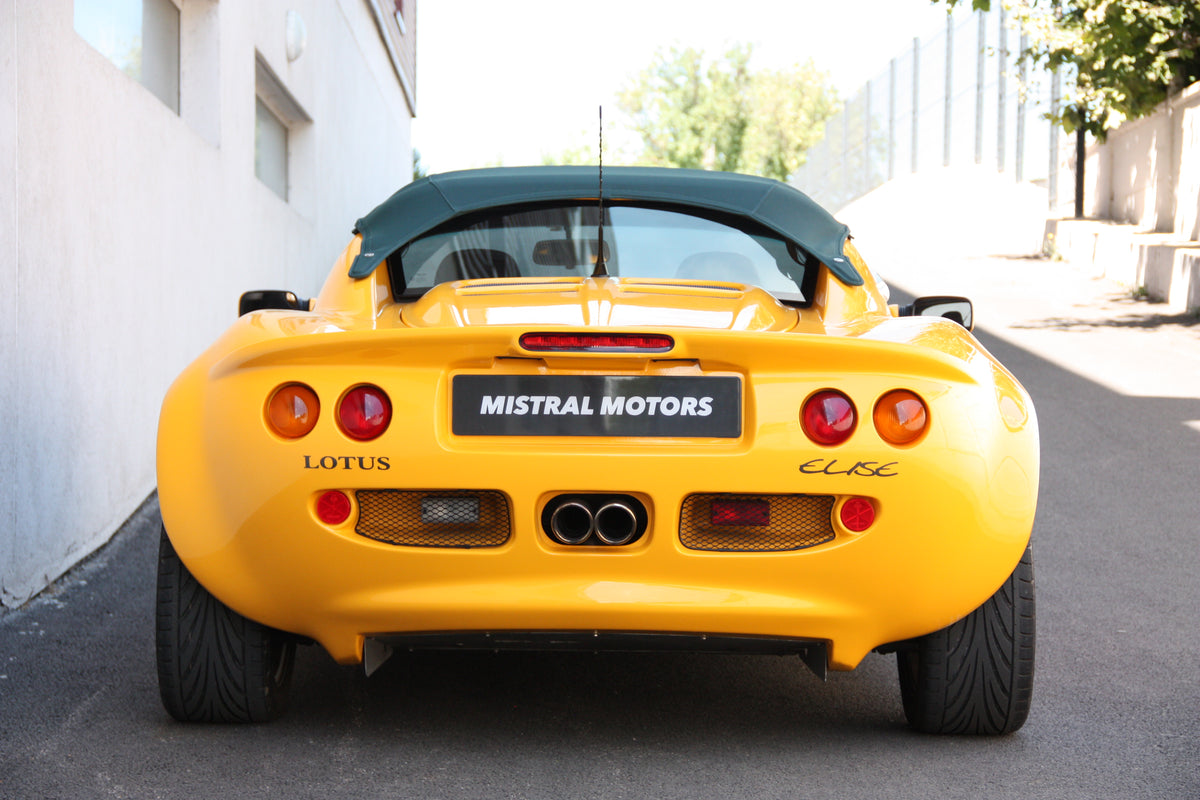 Lotus Elise S1 Mustard Yellow RHD / 31.900€