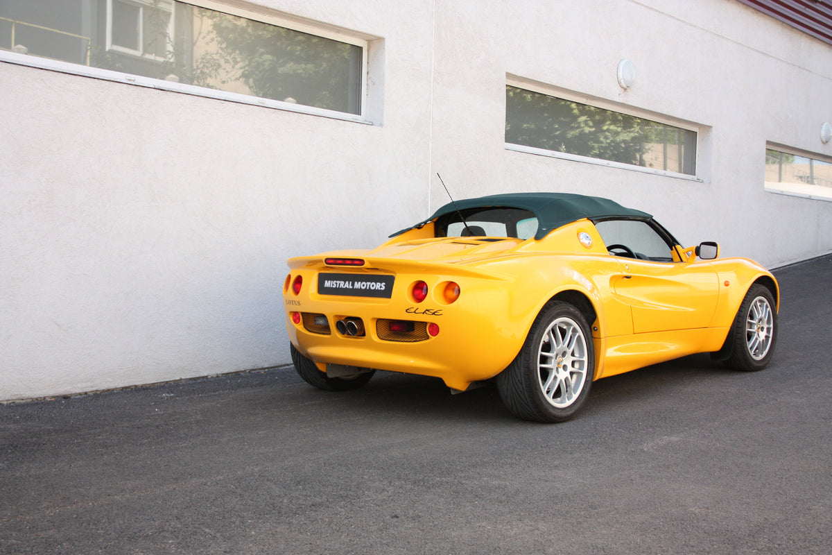 Lotus Elise S1 Mustard Yellow RHD / 31.900€