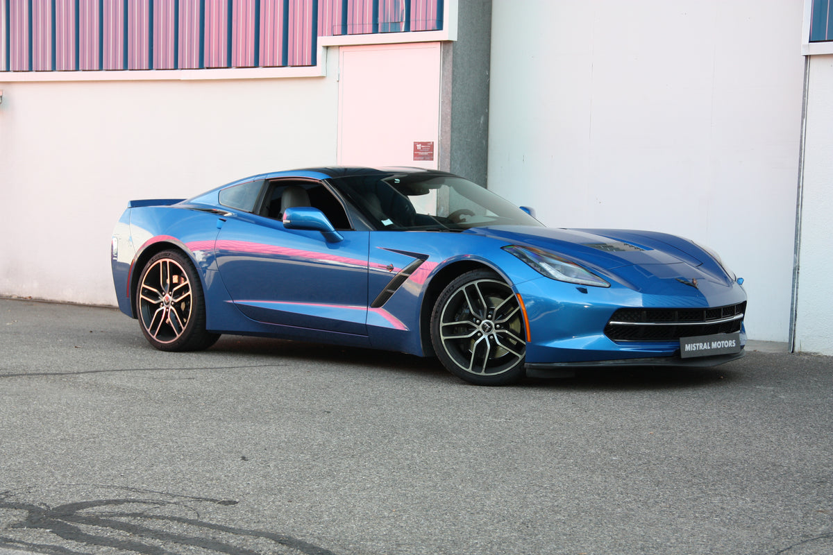 Corvette C7 Stingray 466cv BVM Pack LT3 - Z51 / 62.900km / 69.900€ / 2015